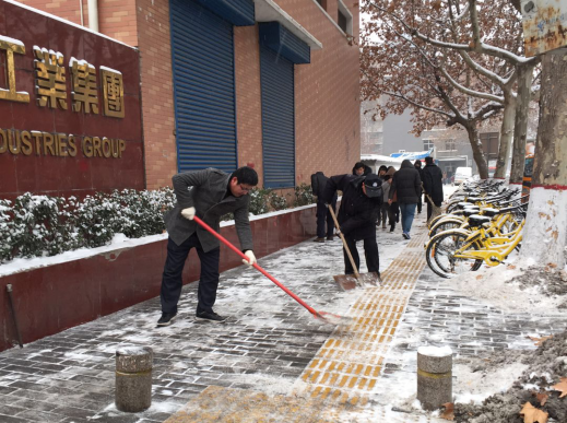 雪一直下，我們一直在：工投集團除雪掠影